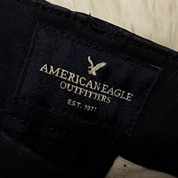 American eagle midi stretch shorts navy - Picture 4 of 6